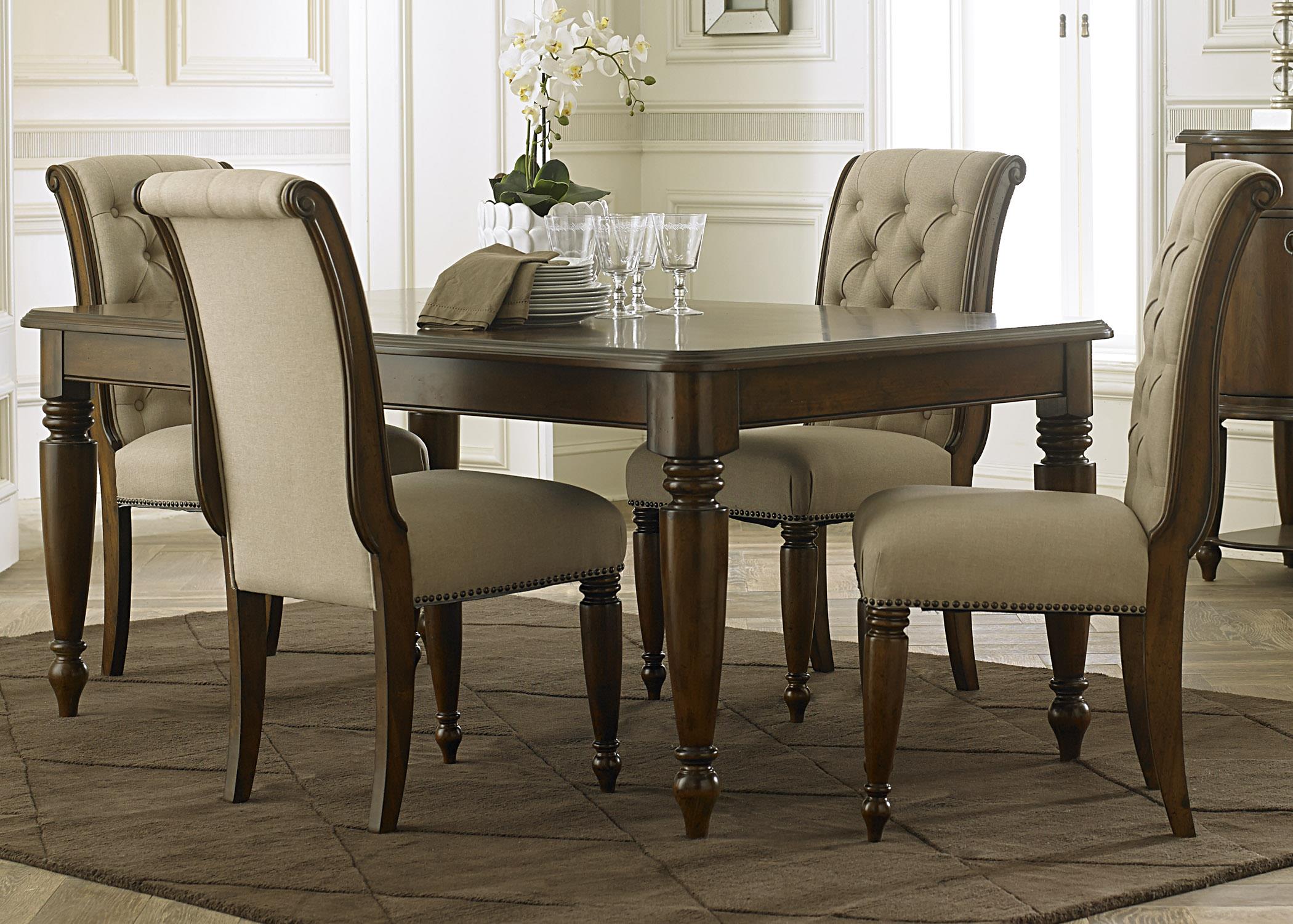 Liberty Furniture Cotswold 5 Piece Rectangular Table Set Moore's Home